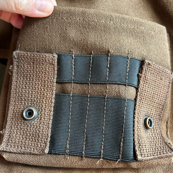 Rothco Tesla Industries crossbody map adventure bag. Embroidered patch. Military - Picture 7 of 16